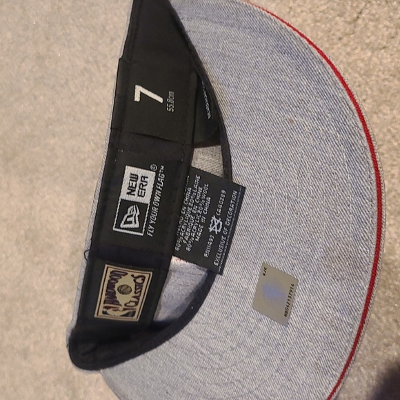 New Era Hardwood Classic Denver Nuggets Hat,Size 7 - Picture 4 of 4